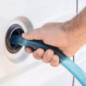 draining fuel from car gas tank process