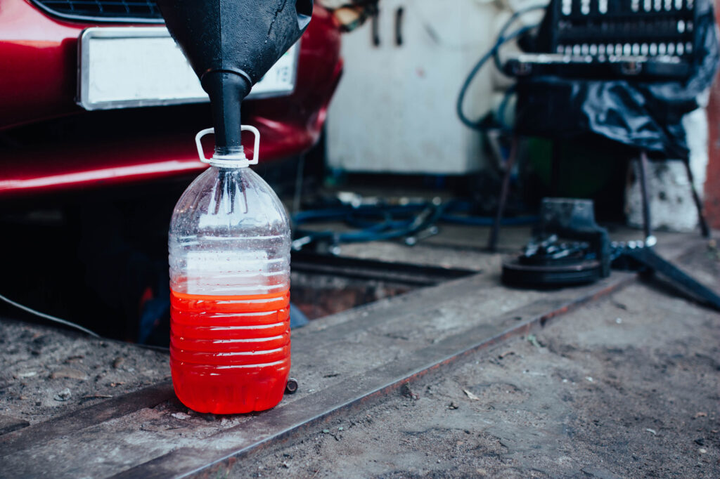 You Should Do This With Used Antifreeze When Disposing of It In The