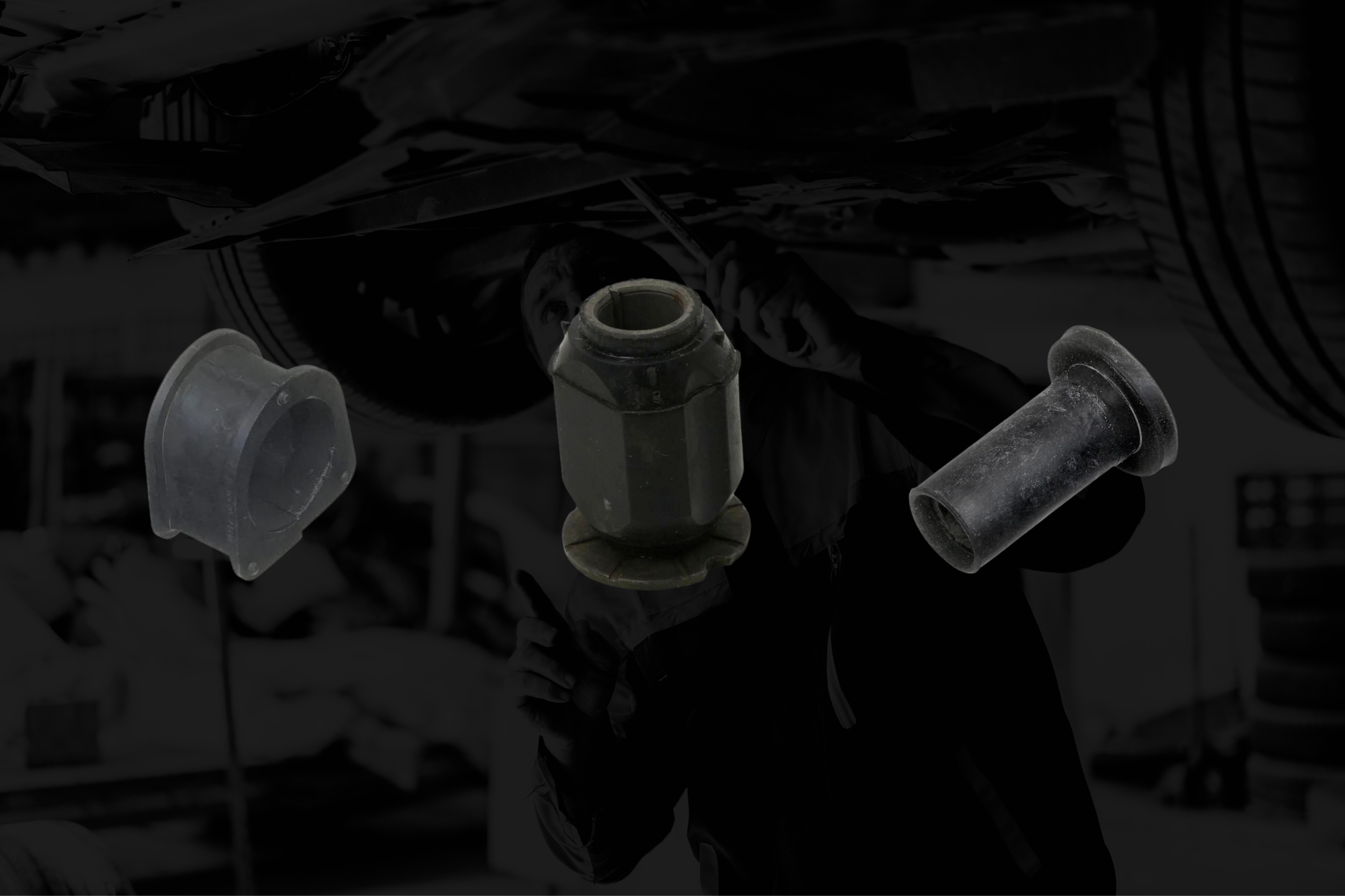 Telltale Signs of a Bad Steering Rack Bushing In The Garage with