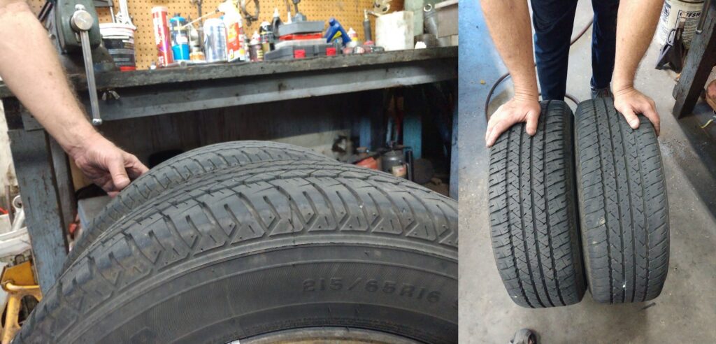 checking the reason for a tire pull