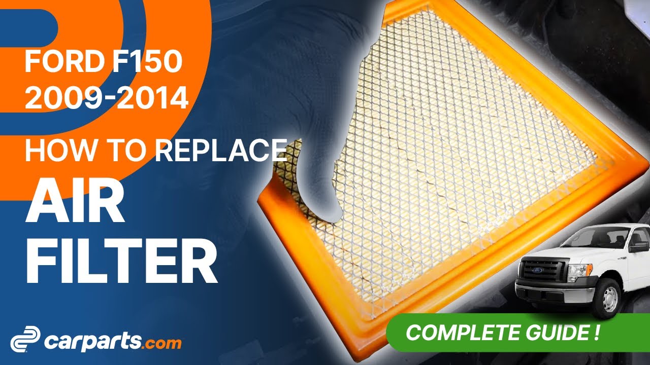 How to Replace Air Filter 20092014 Ford F150 In The Garage with
