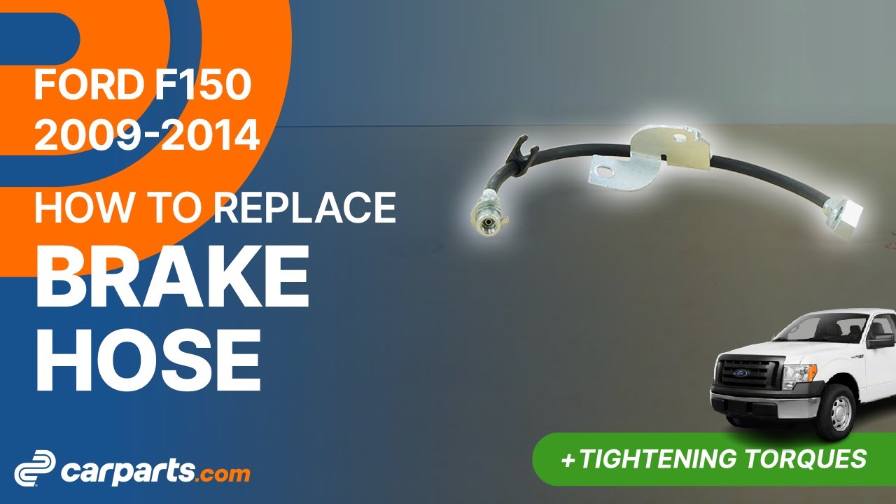 How to Replace Front Brake Hose 20092014 Ford F150 In The Garage