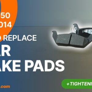 ford f 150 rear brake pads replacement thumbnail