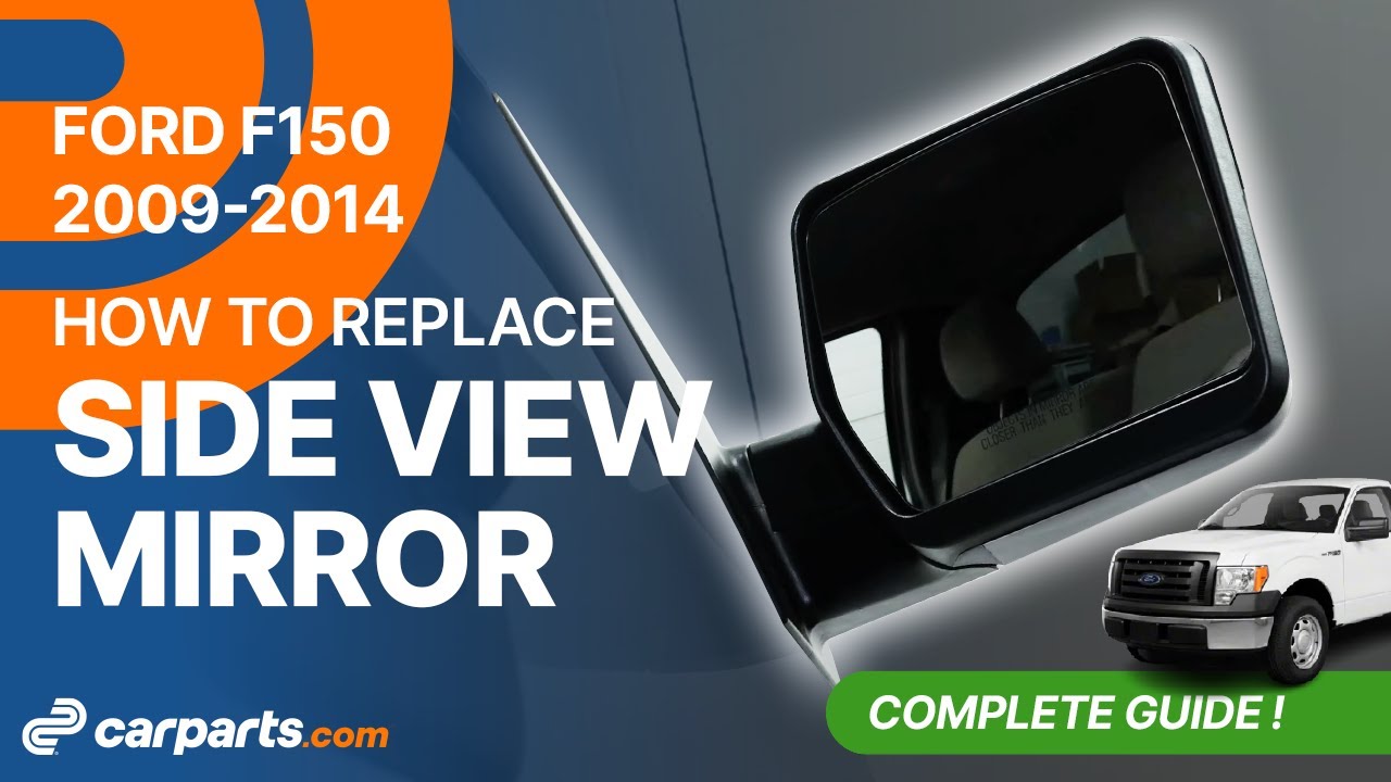 How to Replace Side View Mirror 20092014 Ford F150 In The Garage with