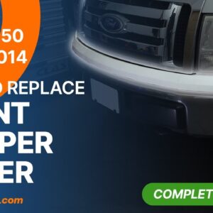 how to replace the front bumper cover 2009 2014 ford f150