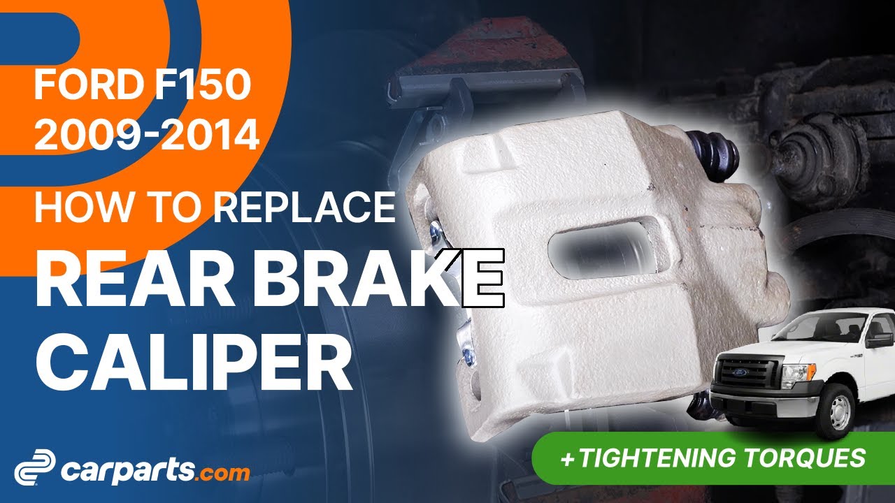 How to Replace the Rear Brake Calipers 20092014 Ford F150 In The