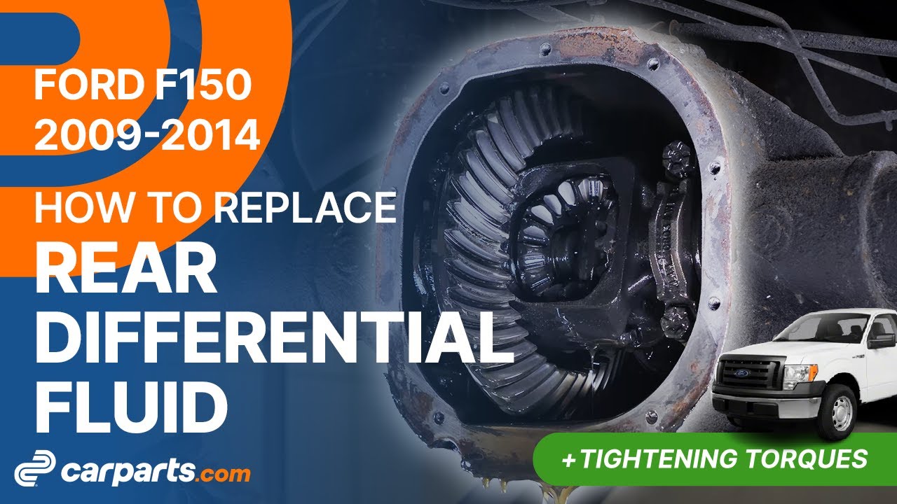 How to Replace the Rear Differential Fluid 20092014 Ford F150 In