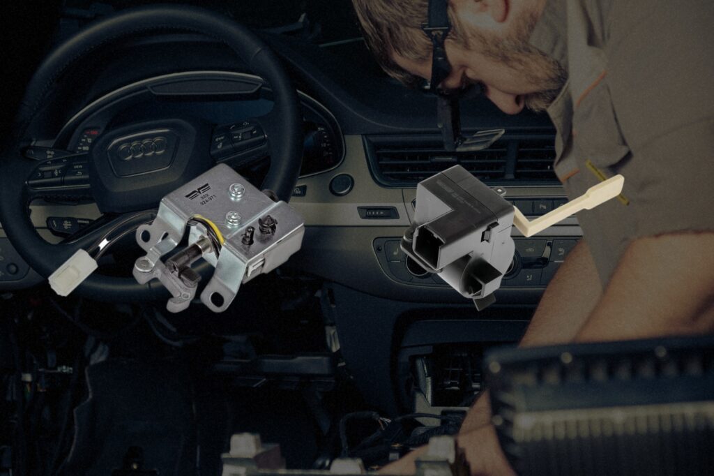 thumbnail image 2 of 2014-2020 Kia Sorento Shift Interlock Solenoid 95840 C5100 2 of 12