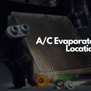 ac evaporator location
