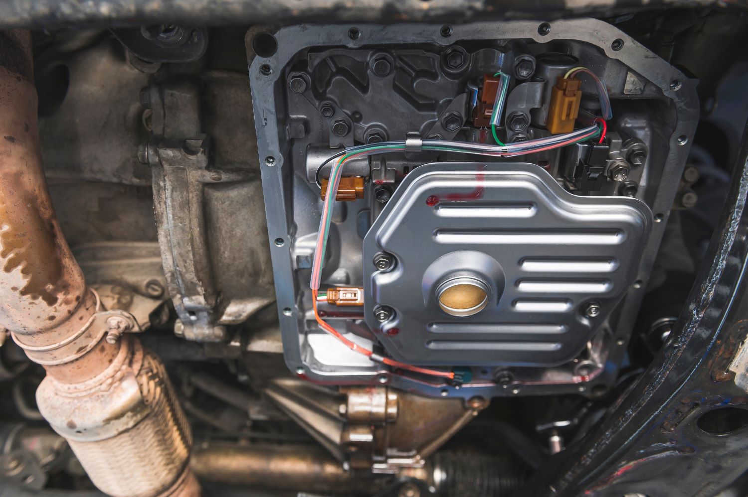 Where Is the Transmission Filter Located? In The Garage with