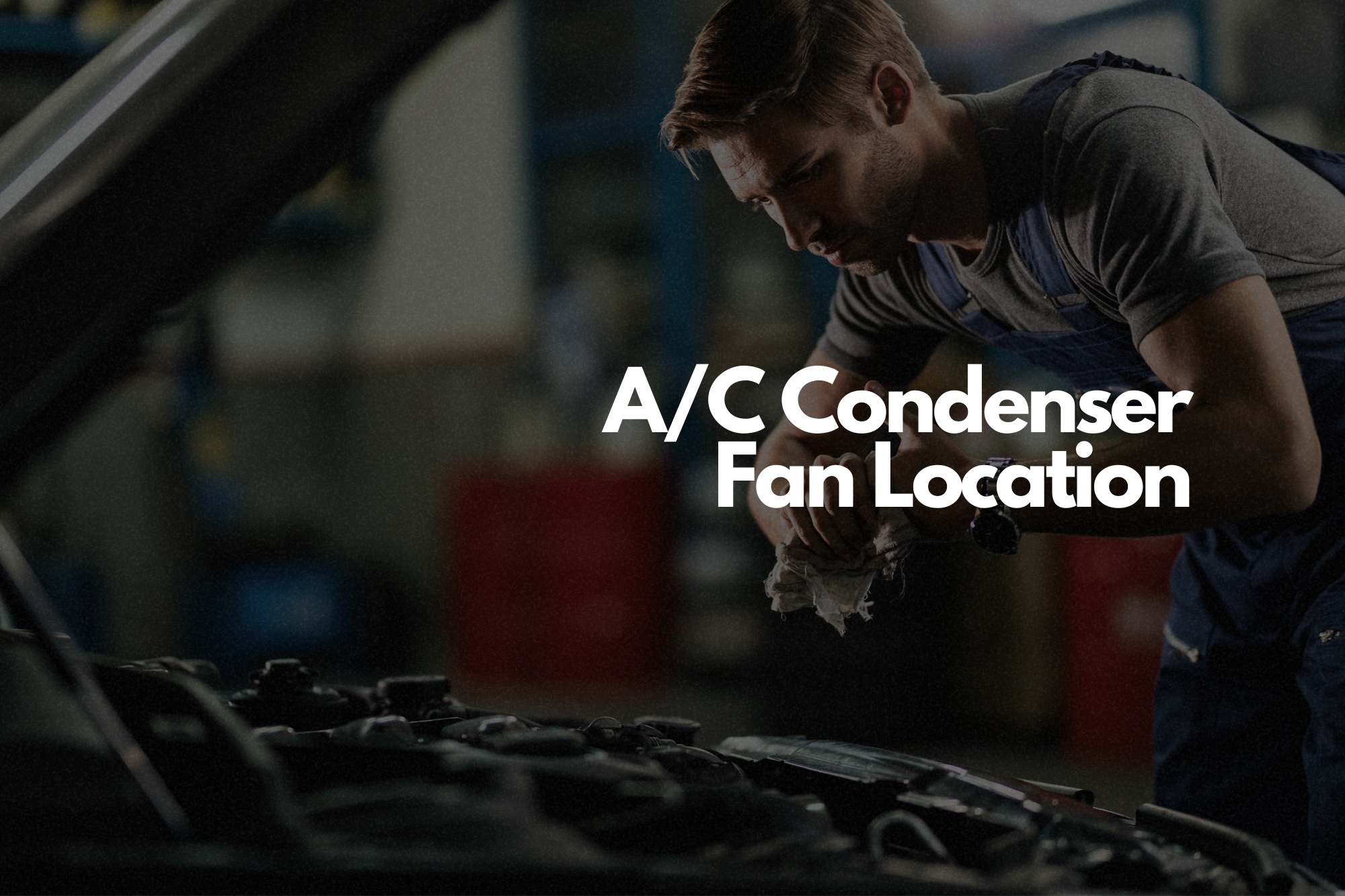 Where Is the A/C Fan Located? In The Garage with