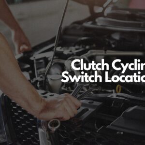 car clutch cycling switch location