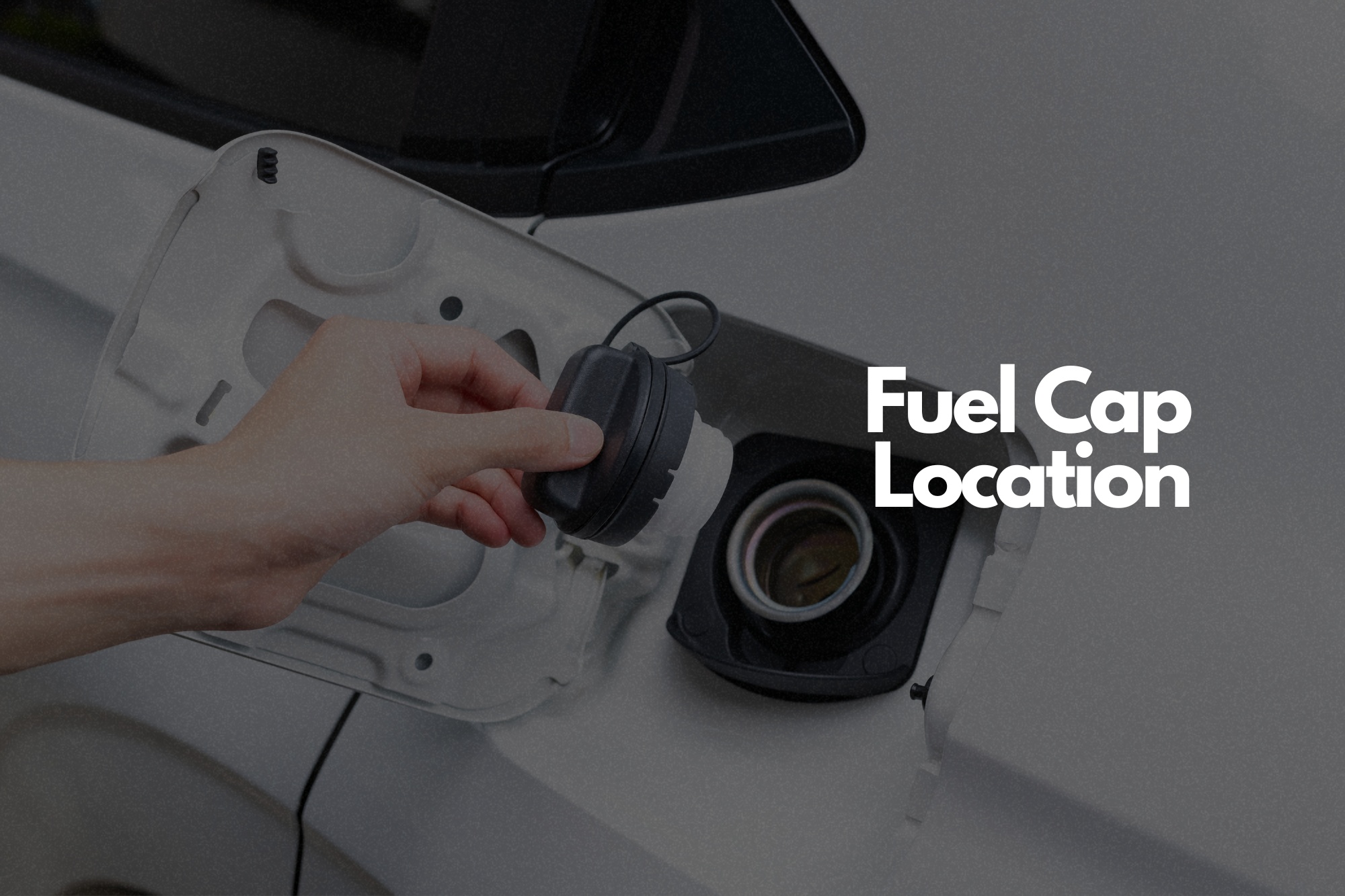 Where Is the Fuel Filler Cap Located? In The Garage with