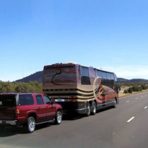 rv flat towing an suv