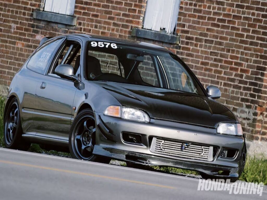 1992 honda civic cx hatchback modified