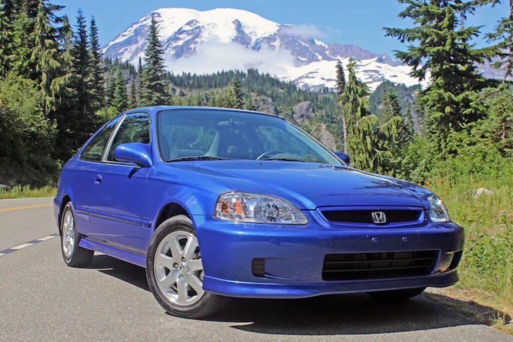 image of a 1999 honda civic si coupe