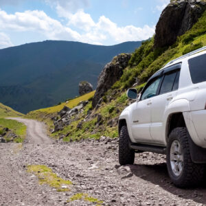 offroad car mountain driving