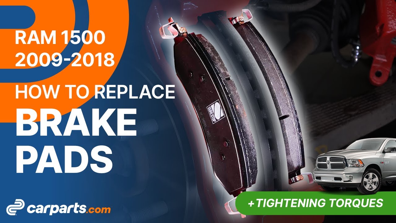 How to Replace Front Brake Pads 20092018 Dodge RAM 1500 In The