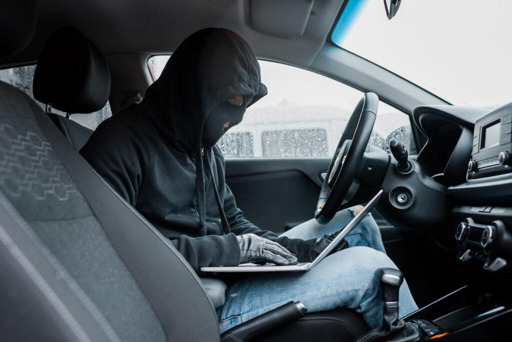 high tech car theft