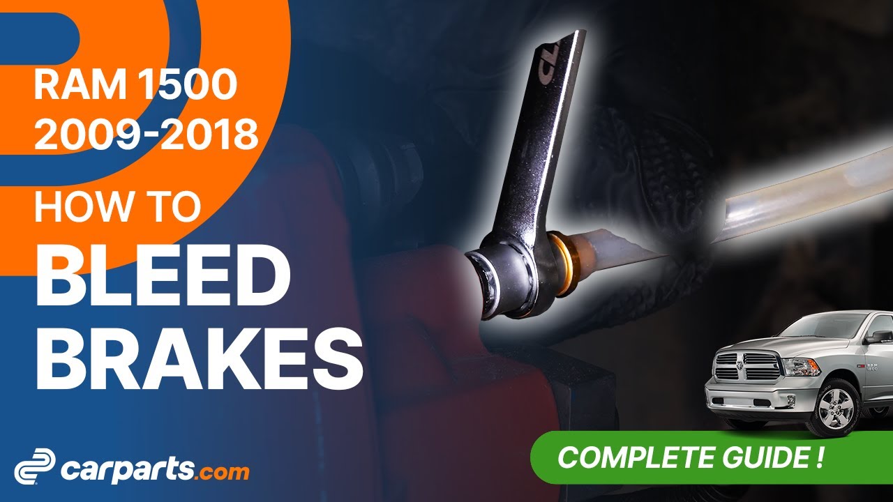 How To Bleed Brake Fluid System 20092018 Dodge RAM 1500 In The
