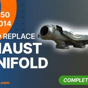 how to replace the exhaust manifold 2009 2014 ford f150