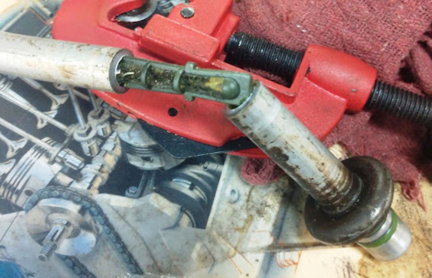 Where Is the Orifice Tube Located? In The Garage with