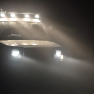 jeep with off road lights