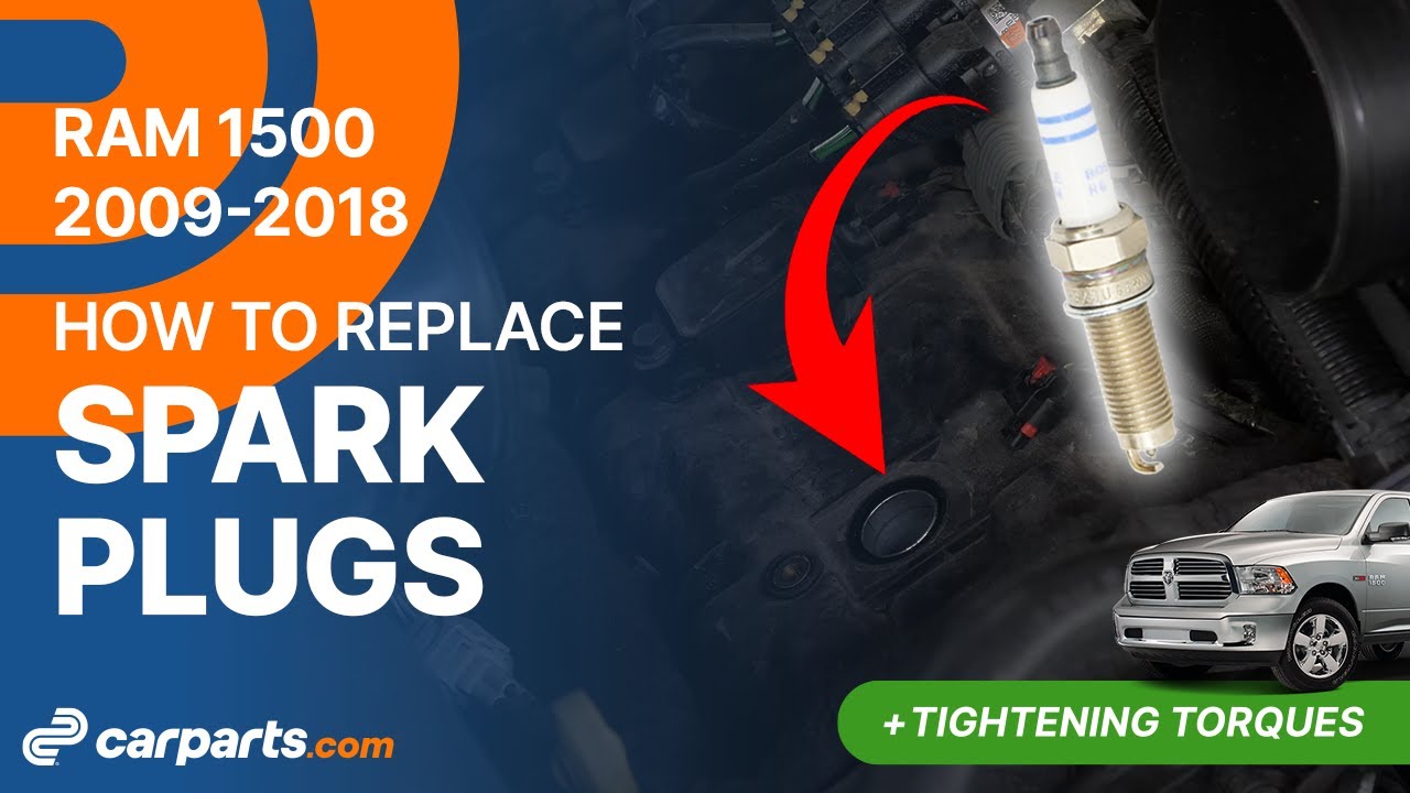 How to Replace Spark Plugs 20092018 Dodge RAM 1500 In The Garage