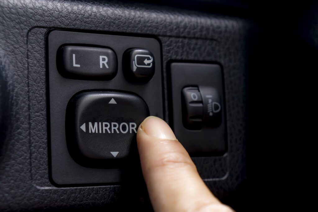 bad power side mirror switch