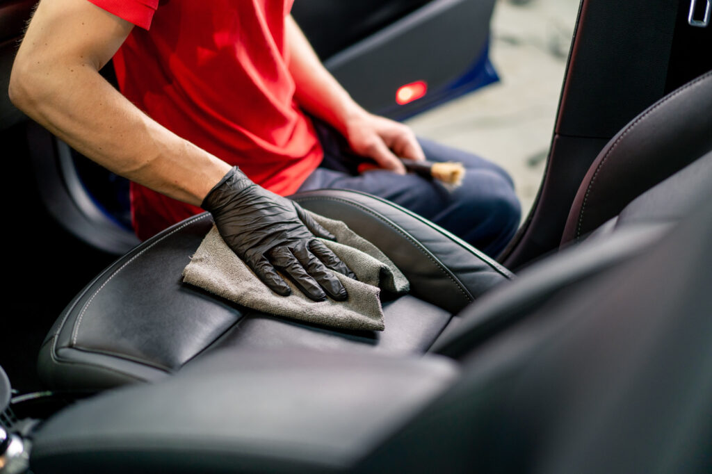 cleaning cloth for car interior