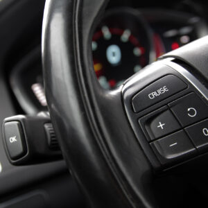 cruise control button of a modern car
