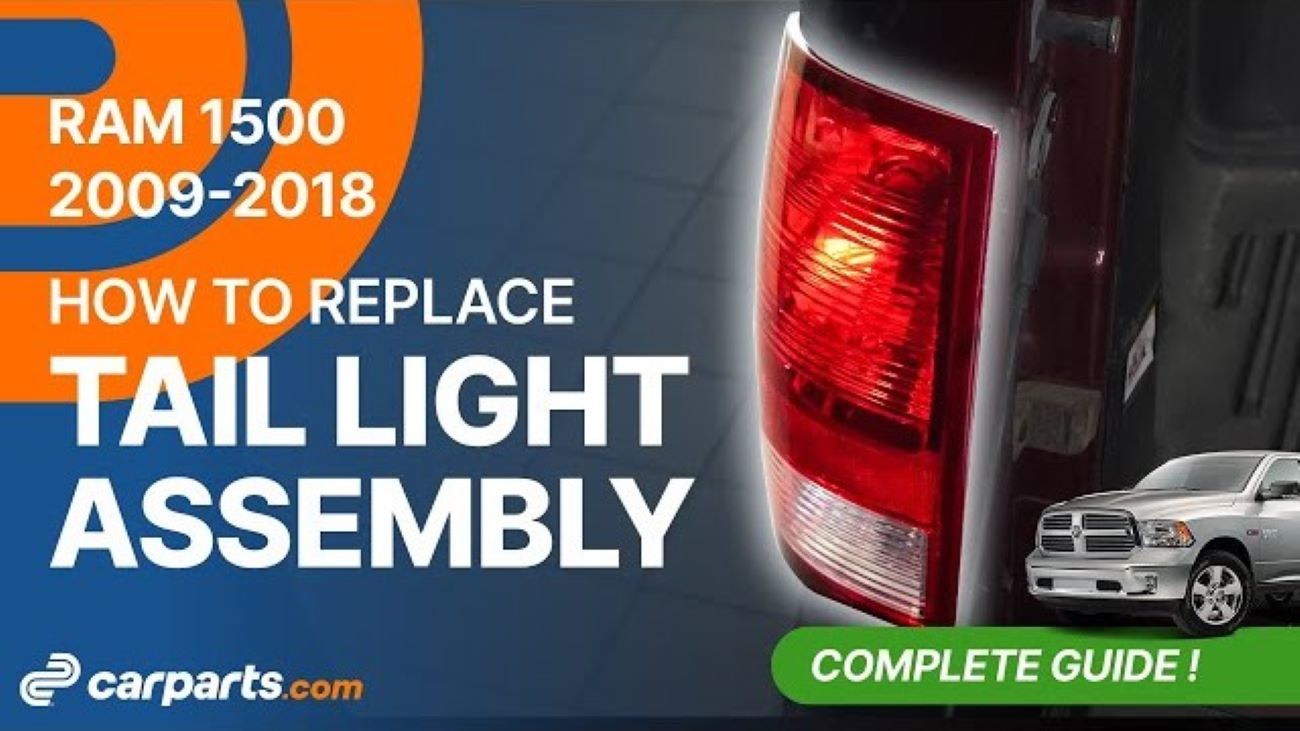 How to Replace Tail light Assembly 20092018 Dodge RAM 1500 In The Garage with