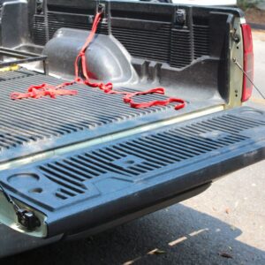 open truck tailgate