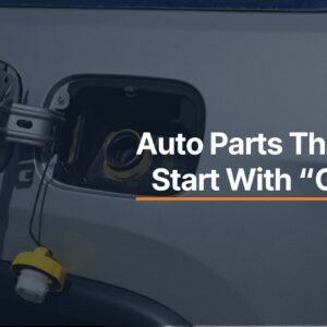 Automotive Parts That Start With G