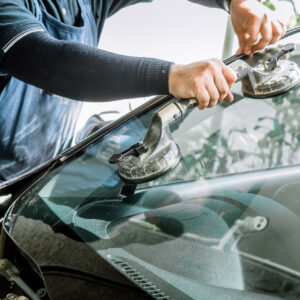 car windshield installment process
