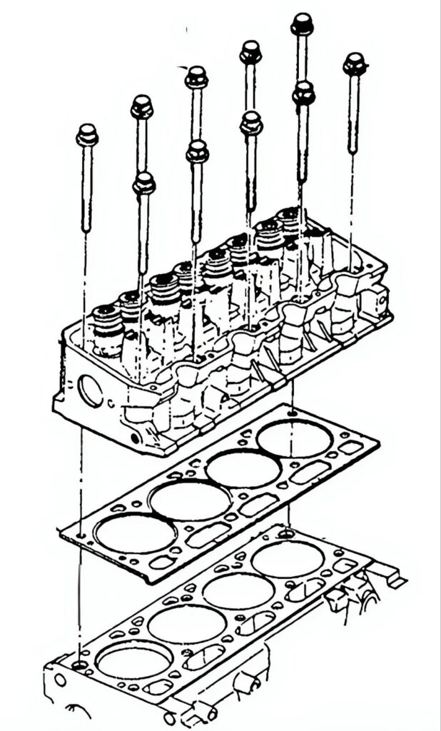 head gasket diagram