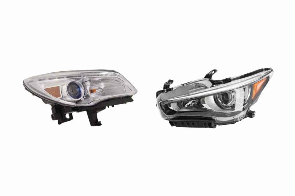 hid vs led car headlight comparison
