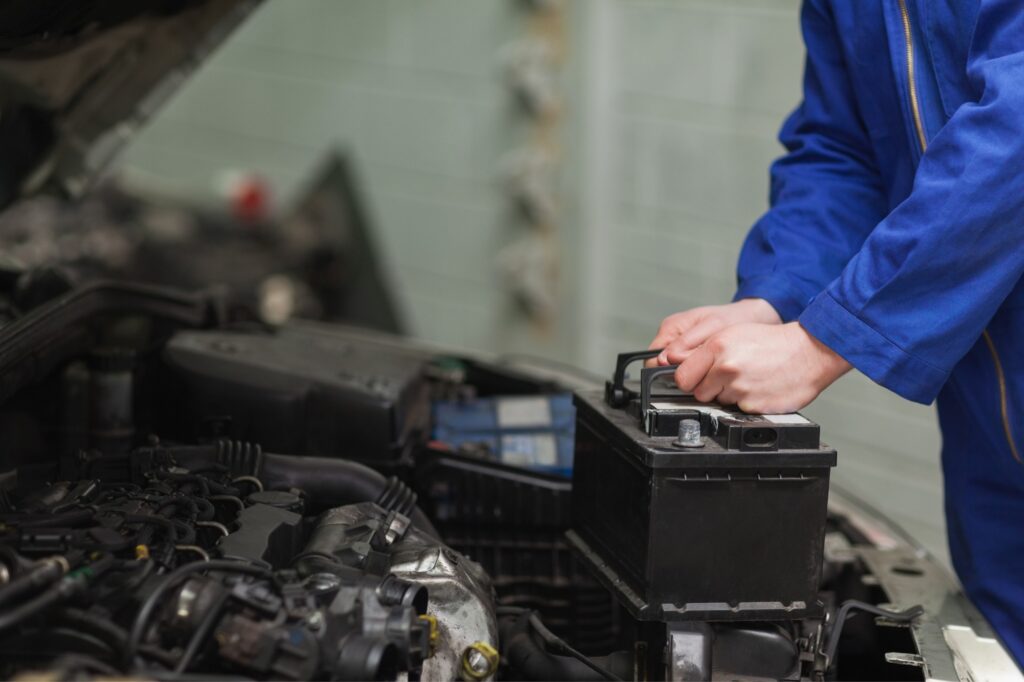 improper installation of the battery