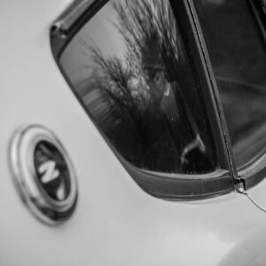 creative shot of a nissan z logo