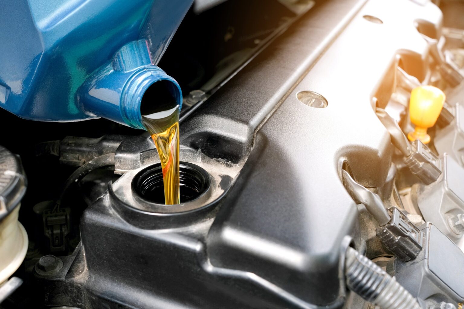 Can You Put Oil Into a Hot Engine? In The Garage with