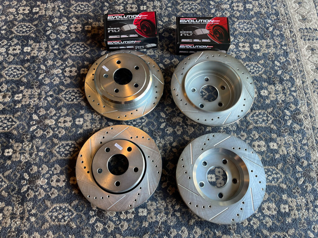 powerstop brake disc and pad kit