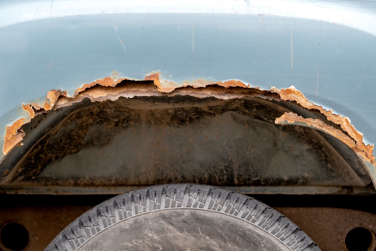 Wheel Well Rust Can Ruin Your Vehicle In The Garage with