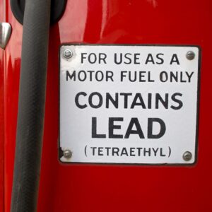 TEL gasoline additive notice
