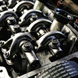 car engine bay components