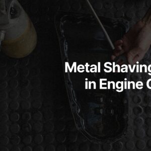 metal shavings in engine oil