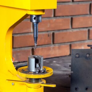 yellow brake rivet tool