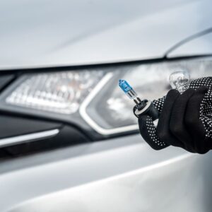bulb of a headlight assembly