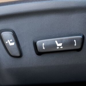 power seat switch of a car