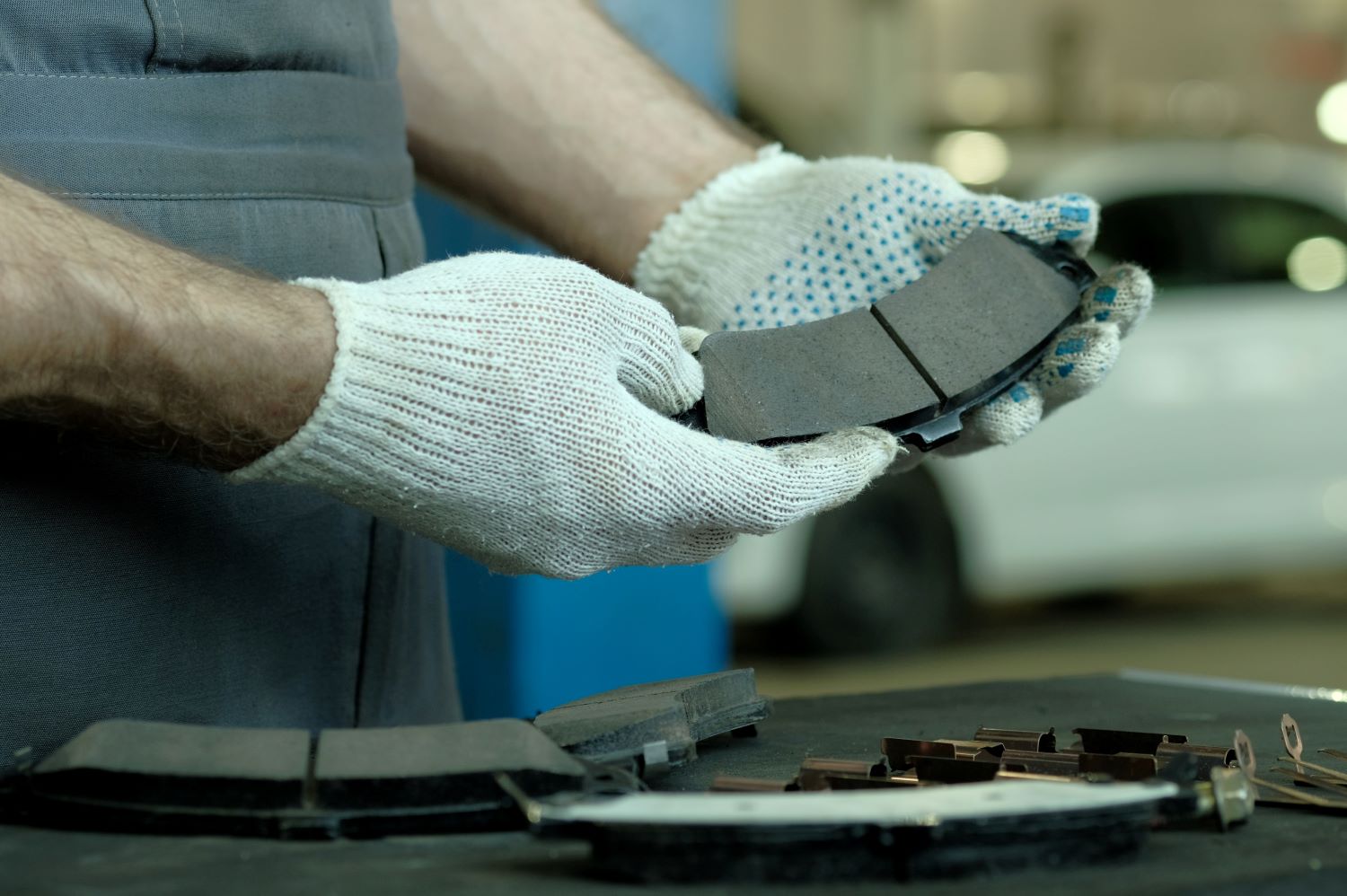Why Your Brake Pad Is Separating From the Brake Plate In The Garage
