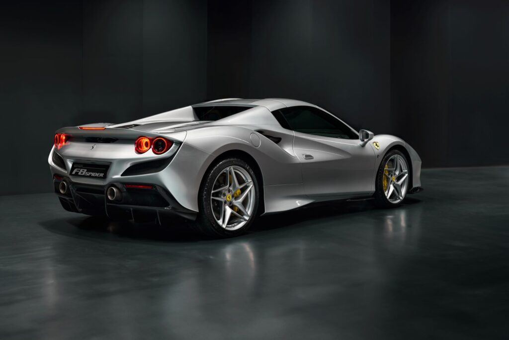 image of a silver car